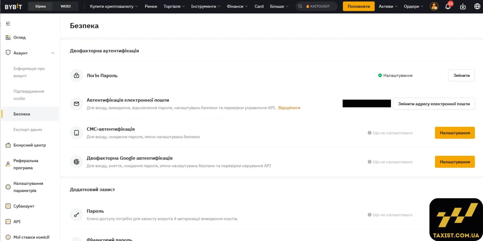 Безпека Bybit