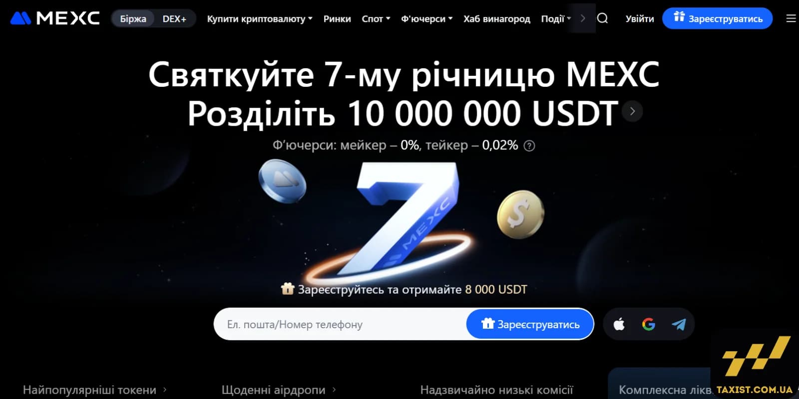 Основні факти про MEXC