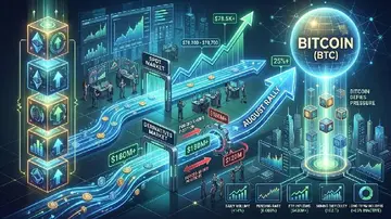 Біткойн ігнорує тиск, перевищуючи $79,0 тис. після майже 25% зростання в серпні