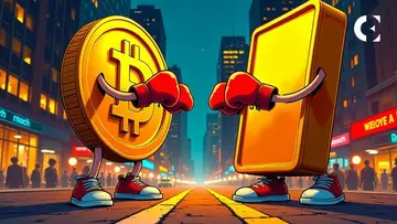 Биткойн приближается к зоне перепроданности, так как золото достигает рекордных высот на фоне ставки паритета на $1,5 млн в BTC