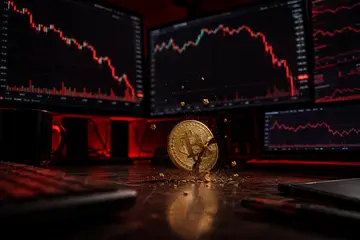 Біткоїн падає на тлі різкого відтоку з ETF: чи зможуть бичі врятувати 74 тисячі доларів?