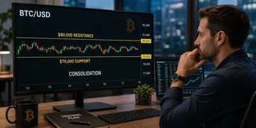 Біткоїн стикається з опором: 2,9 млрд доларів у довгих позиціях під загрозою нижче 68 000 доларів