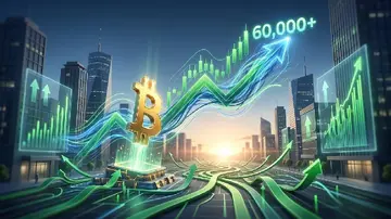 Біткоїн відновився вище $60K після короткочасного падіння до $57.7K, оскільки ведмежий тиск зменшився