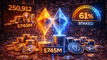 Bitmine ставить додаткові 250,912 ефірів вартістю 745 мільйонів доларів – 61% тепер зарезервовано
