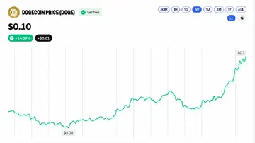 BNB перевищує 800 доларів, тоді як DOGE та XRP показують двозначні прибутки