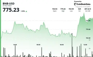 BNB поднимается, а затем корректируется на фоне推460млн долларов Трежери