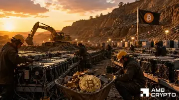Чому біткоїн-майнери утримують 1,19 млн BTC, незважаючи на втрати в 10% у видобутку