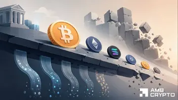 Чому сьогодні падає крипторинок? Витік коштів з ETF, ліквідація на $1,3 млрд та інше