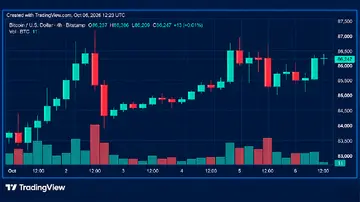 Ціна біткойна пробиває стіну в $87K, оскільки бичі відмовляються відступити
