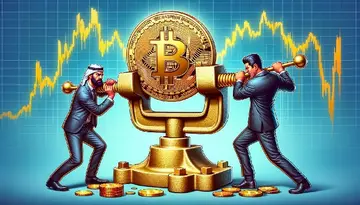 Ціна біткоїна коливається навколо 70 тисяч доларів на фоні зниження волатильності
