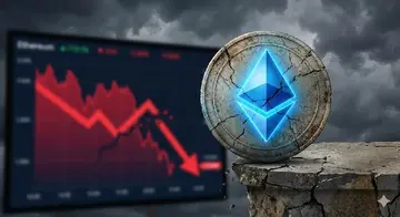 Ціна Ethereum різко впала, ведмеді посилюють контроль над ринковою динамікою