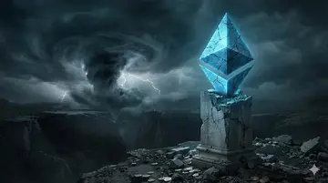 Ціна Ethereum знову виглядає вразливою після невдалої спроби відновлення.