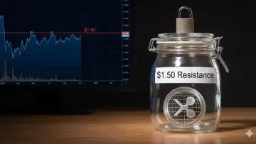 Ціна XRP коливається в межах нижче $1.50, чекає прориву чи падіння?