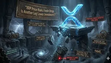 Ціна XRP під загрозою свіжого зниження, чи неминуче ще одне падіння?