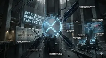 Ціна XRP знижується, тиск на зниження починає наростати