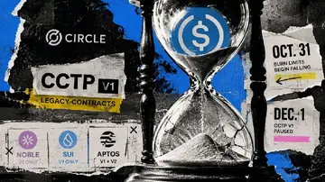 Circle надає старим додаткам USDC 95 днів, перш ніж старі маршрути транзакцій між ланцюгами припинять роботу.