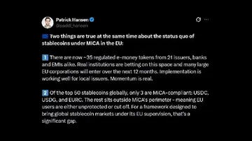 Circle попереджає, що правила MiCA відрізають користувачів ЄС від провідних стейблкоїнів