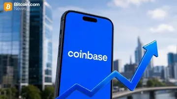 Coinbase повідомляє про рекордну частку ринку в 8,6% та доходи від деривативів у розмірі 200 мільйонів доларів