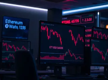 Ефіріум вийшов з топ-100 світових активів на тлі посилення розпродажу криптовалют