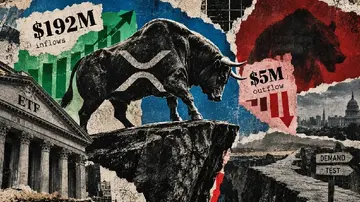 ETF на XRP зіткнулися з труднощами, але великі інвестори ще не позбуваються своїх токенів.