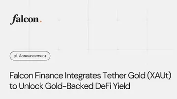 Falcon Finance інтегрує Tether Gold (XAUt) для відкриття прибутку DeFi на основі золота