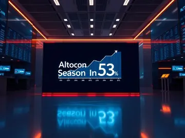 Індекс сезону альткоїнів залишається на рівні 53: ринкові настрої в нейтральній зоні