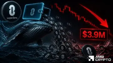 Кит LayerZero скинув $3.96 млн у ZRO – Чи зможуть бичі захистити $1?
