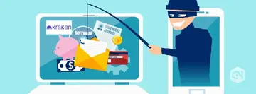 КСО Kraken попереджає про шахрайські електронні листи, що видають себе за біржу