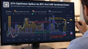 Настрої щодо Bitcoin та XRP стають страхітливими, тоді як Ethereum викликає оптимістичний ажіотаж