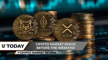 Огляд криптовалютного ринку: Shiba Inu (SHIB) знову в ділі, Ethereum (ETH) має зробити вибір, XRP закріпився на позначці $2