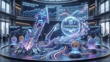 Після 89% падіння Forward Industries використовує кредит для фінансування викупу, пов'язаного з Solana.