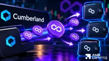 Polygon знижується до $0.095, оскільки Cumberland виводить $1.41M POL з бірж