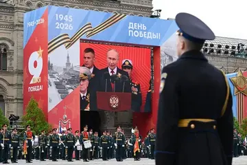 Путін стверджує, що конфлікт в Україні «набирає обертів до завершення» після параду на День Перемоги