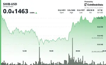 SHIB виростає на 5% після обідньої просадки, незважаючи на економічні напруження
