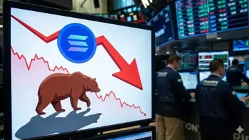 Solana (SOL) ще більше знижується, оскільки ведмеді намагаються захопити більш глибокі зони підтримки