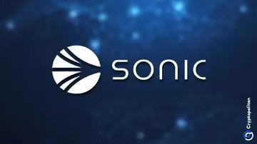 Логотип Sonic на синьому фоні.