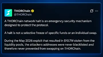 Співзасновник Thorchain: Нейтральні мережі не можуть обирати, хто може здійснювати транзакції