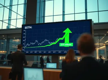 Спотові ETF на Ethereum продовжили приріст інвестицій з 38 млн доларів 20 липня під керівництвом BlackRock