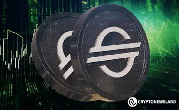 Stellar Lumens утримує $0.4136, оскільки ціль突破 становить $0.75 на графіку