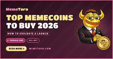 Топ-5 мемкойнів для купівлі в 2026 році: MemeToro приєднується до списку найкращих мемів для купівлі прямо зараз, оскільки пре-продаж досяг $126 тисяч.
