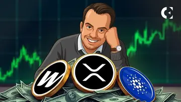 Ван де Поппе прогнозує терміни, коли альткоїни, такі як Wormhole, XRP, Cardano, можуть почати великий ріст цін