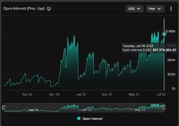 Відкрите інтерес до опціонів на XRP наближається до 100 мільйонів доларів, оскільки висока волатильність залучає шукачів прибутку