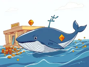Значительное вывод китов Ethereum: более 90 миллионов долларов в ETH покинули Binance