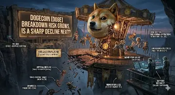 Зростає ризик обвалу Dogecoin (DOGE): чи слідує різке зниження?